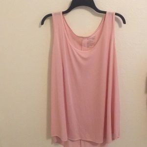 Plus Size pink tank top